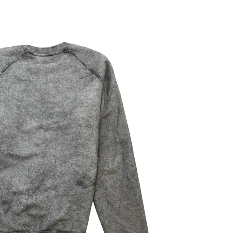 Men's Applique Logo Set Sweatshirt Grey Size M
