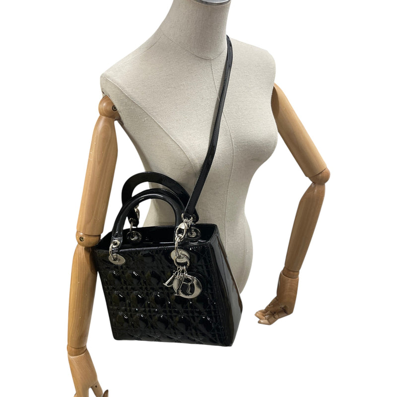 Women's Lady Dior Handbag Black