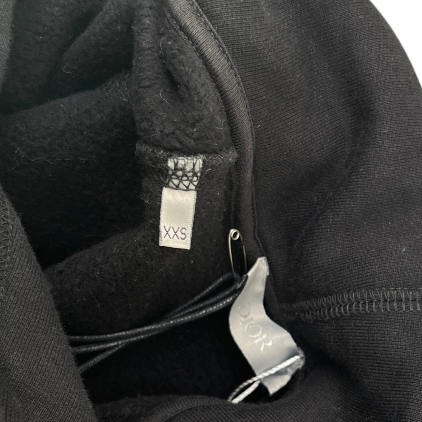 Men's X Peter Doig Embroidered Logo Hoodie Black Size XXS - Photo 9