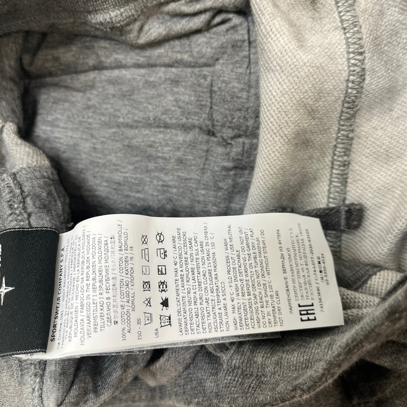Men's Applique Logo Set Sweatshirt Grey Size M