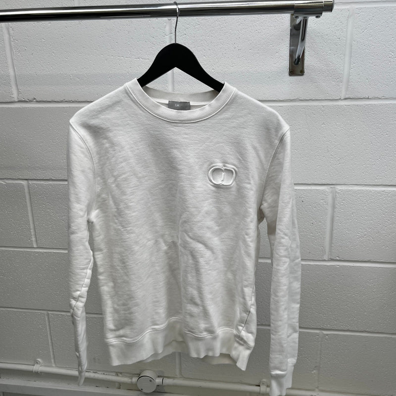 Men's Cd Icon Sweatshirt White Size L