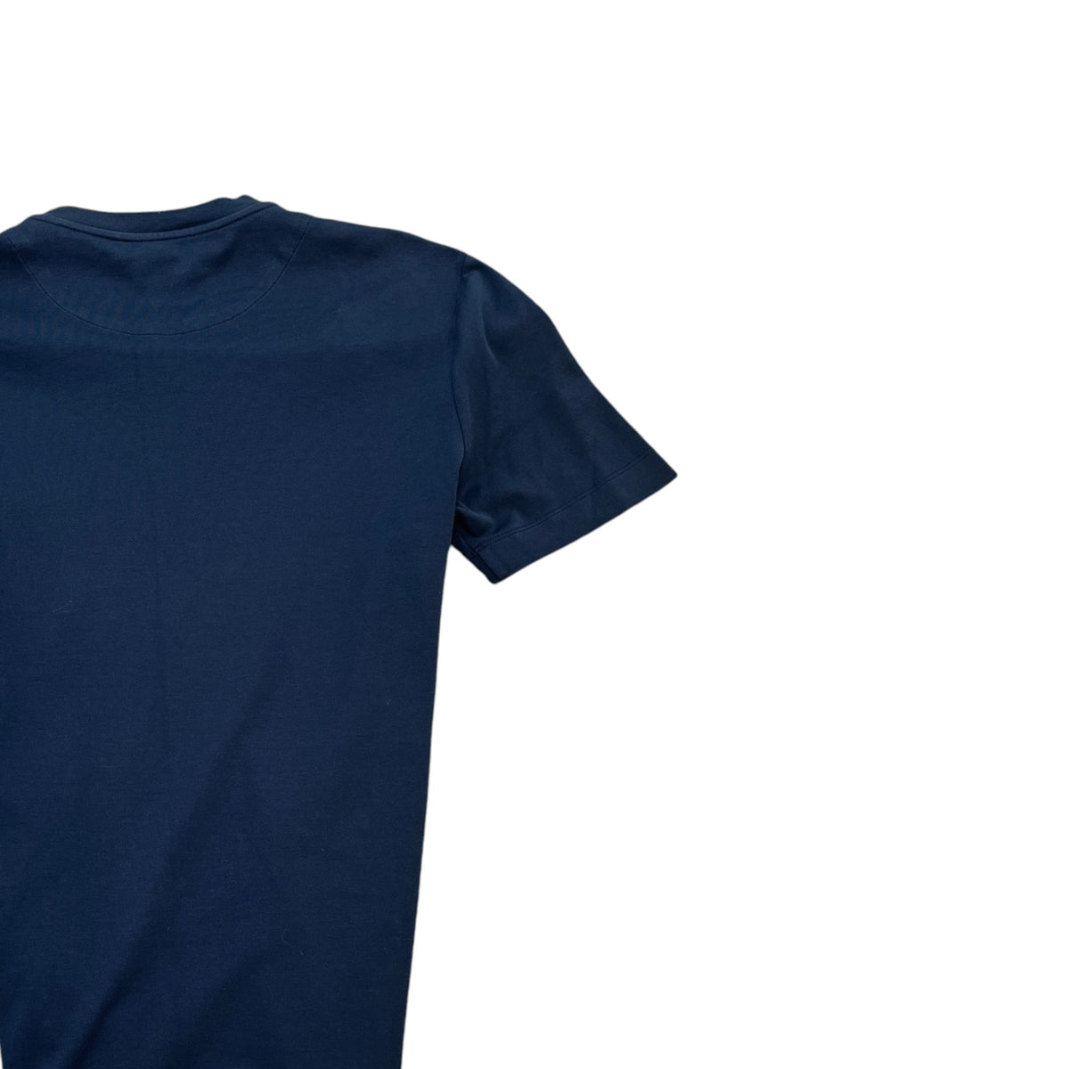 Men's Damier Pocket T-Shirt Navy Size S - Photo 4