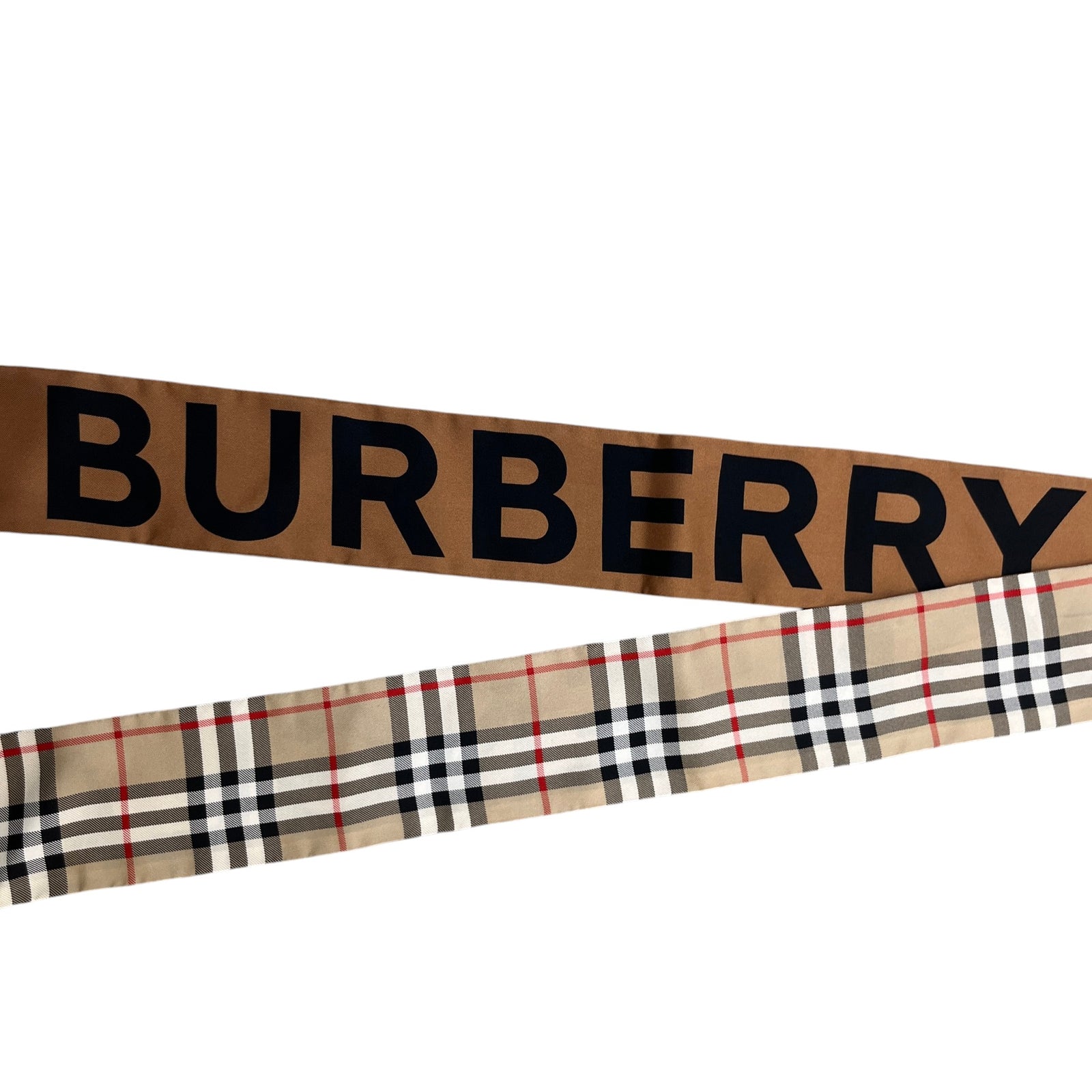 Women's Checkered Twillie Scarf Brown - Photo 5
