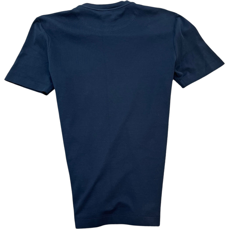 Men's Damier Pocket T-Shirt Navy Size S