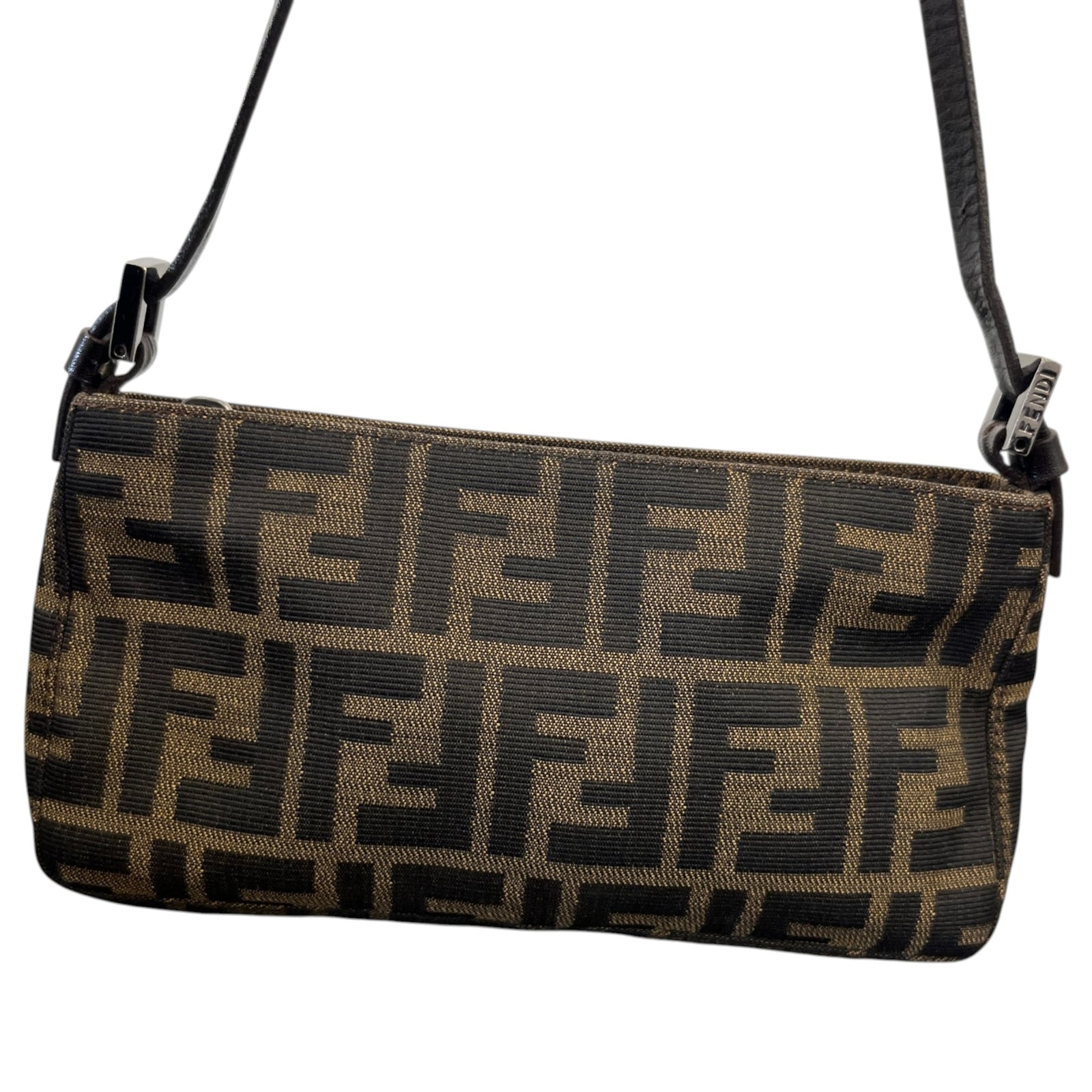 Women's Zucca Shoulder Handbag Brown - Photo 3