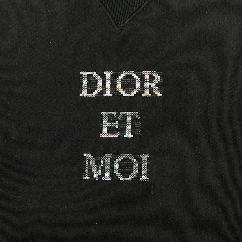 Men's Dior Et Moi Jumper Black Size XS