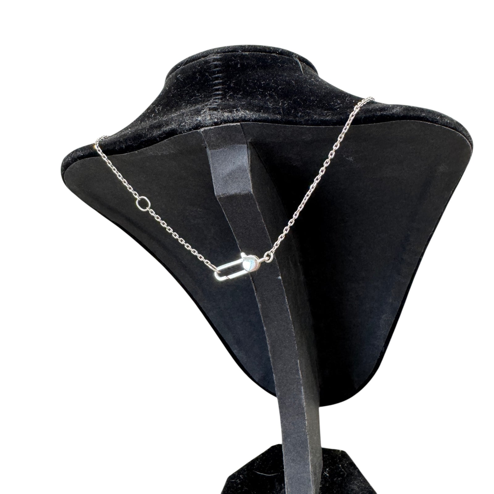 Women's Trademark Heart Pendant Necklace Silver - Photo 4