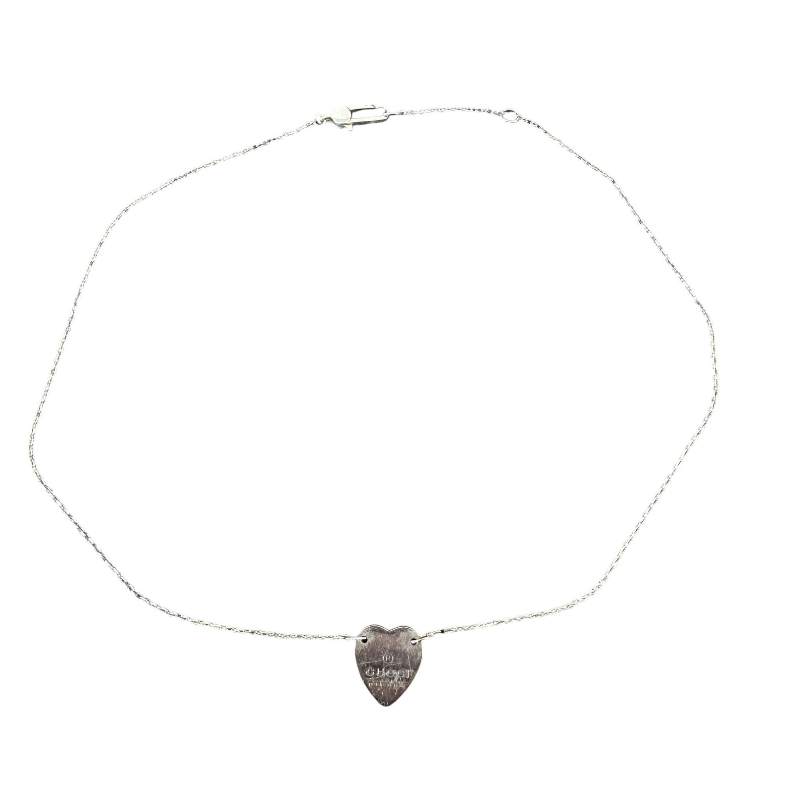 Women's Trademark Heart Pendant Necklace Silver - Photo 5