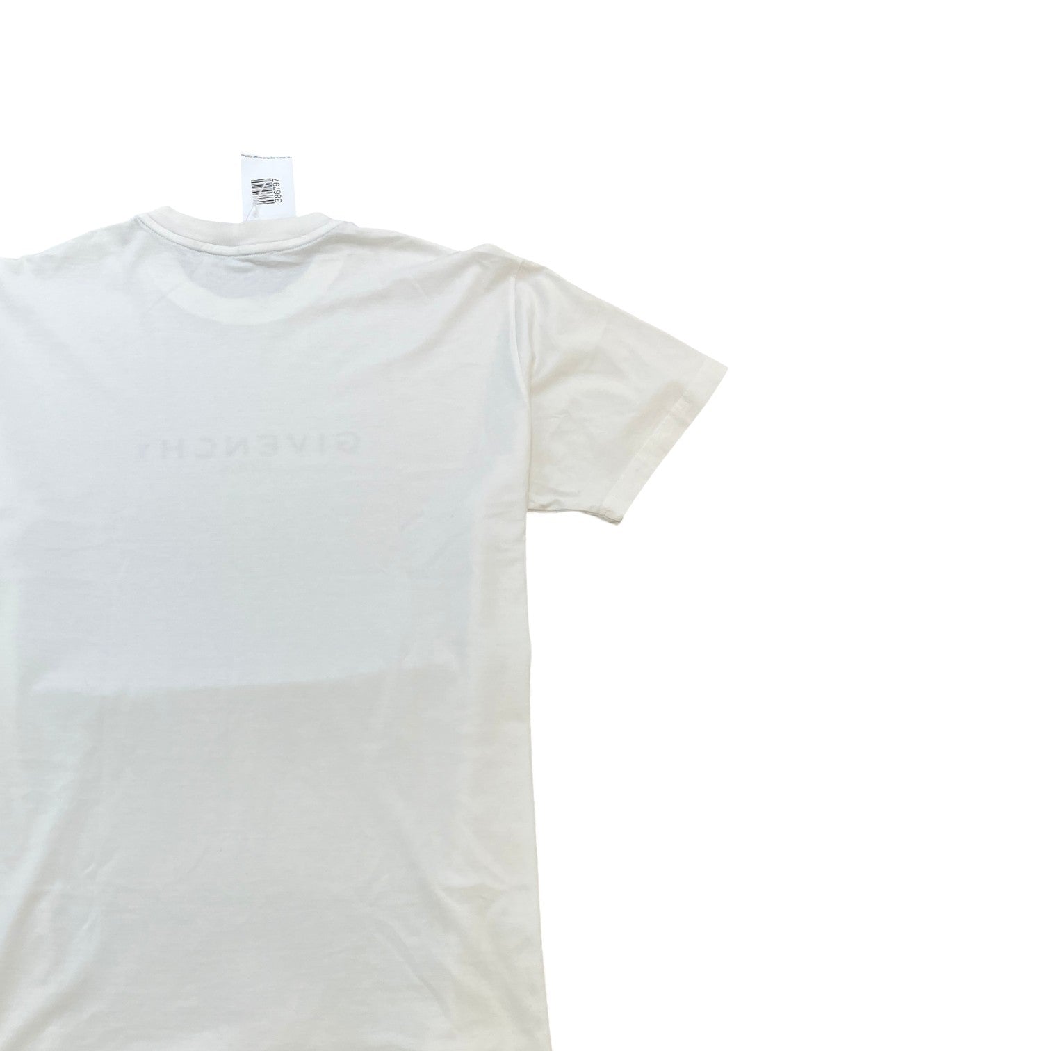 Men's Logo Print T-Shirt White Size S - Photo 4