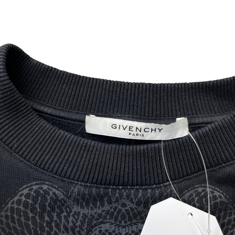 Men's Riccardo Tisci Ss 2017 1000 Bill Dormio Sweatshirt Black Size M