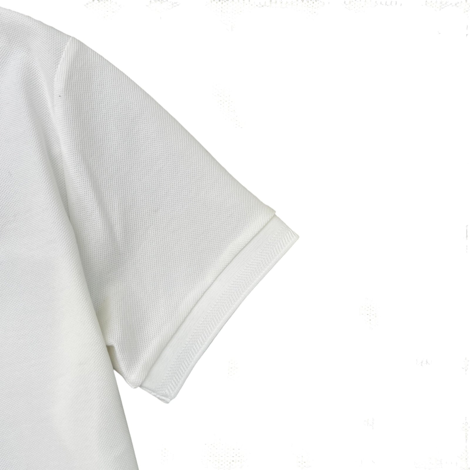 Men's Eddie Polo Shirt White Size M - Photo 5