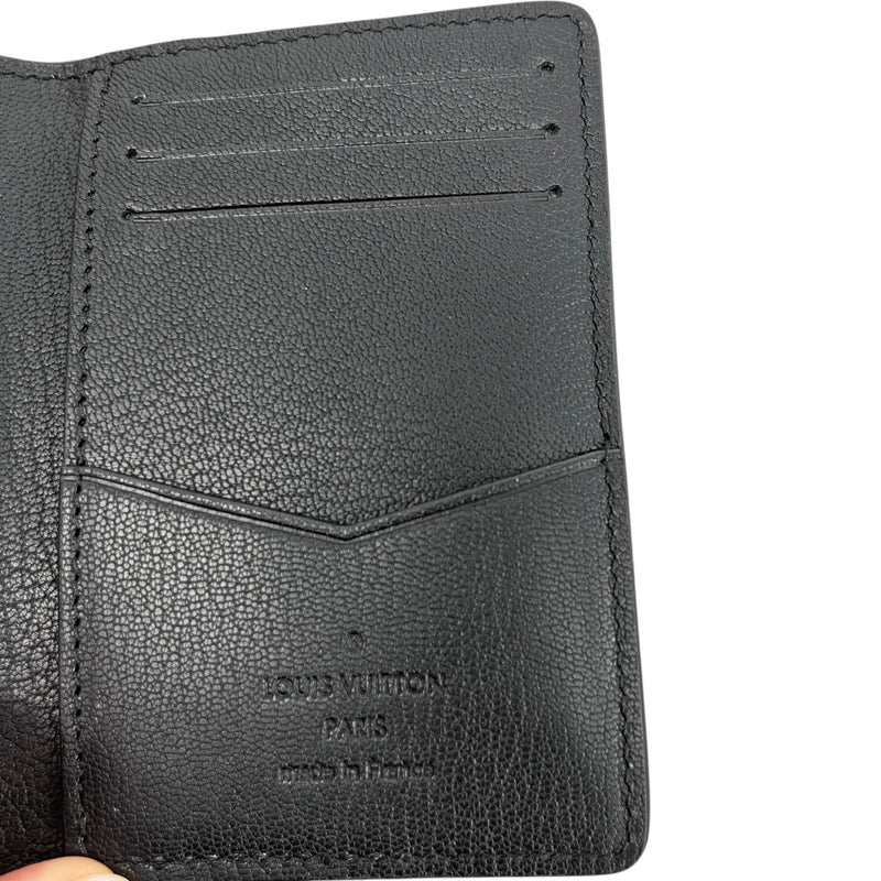 Men's Ostrich Pocket Organizer Wallet Green