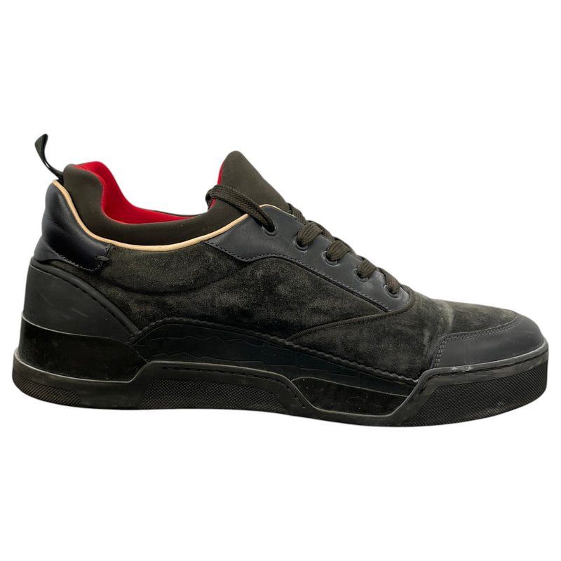 Men's Aurélien Low Trainers Khaki Size UK 11 / EU 45