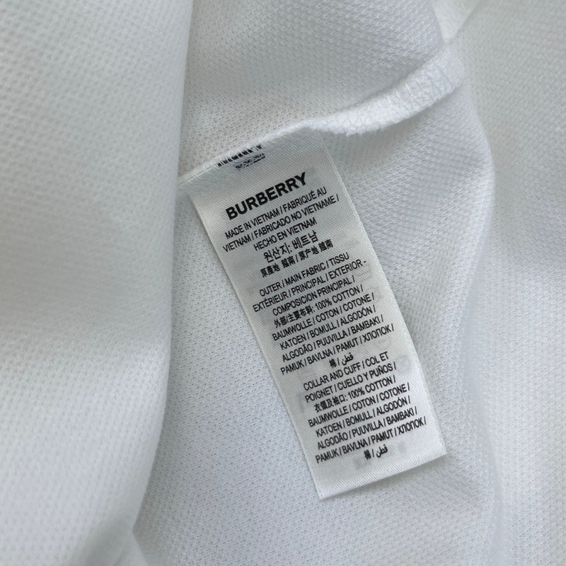 Men's Eddie Polo Shirt White Size M