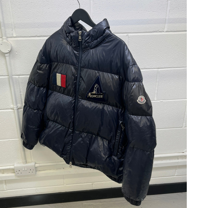 Men's Gary Down Jacket Navy Size 7 / 4XL