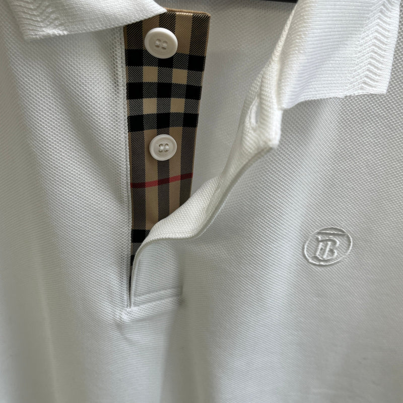 Men's Eddie Polo Shirt White Size M