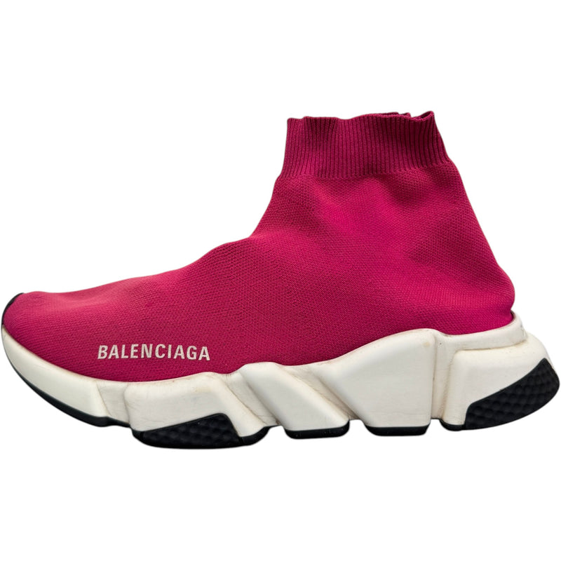 Women's Speed Sock High Trainers Pink Size UK 5 / EU 38