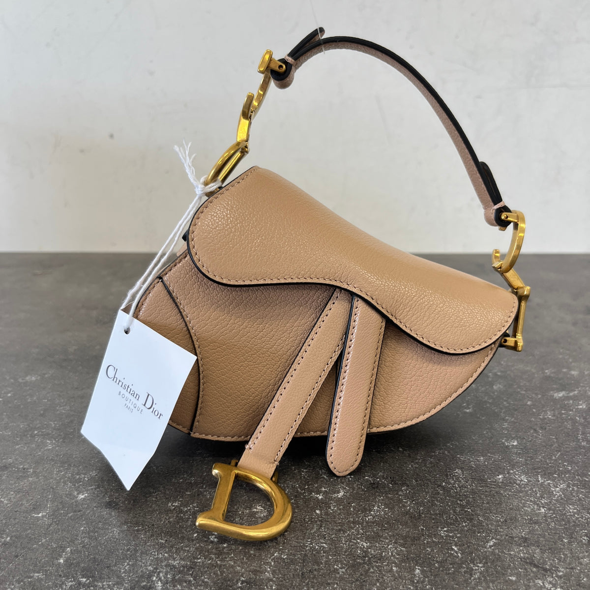 Women's Saddle Micro Handbag Brown - Photo 13
