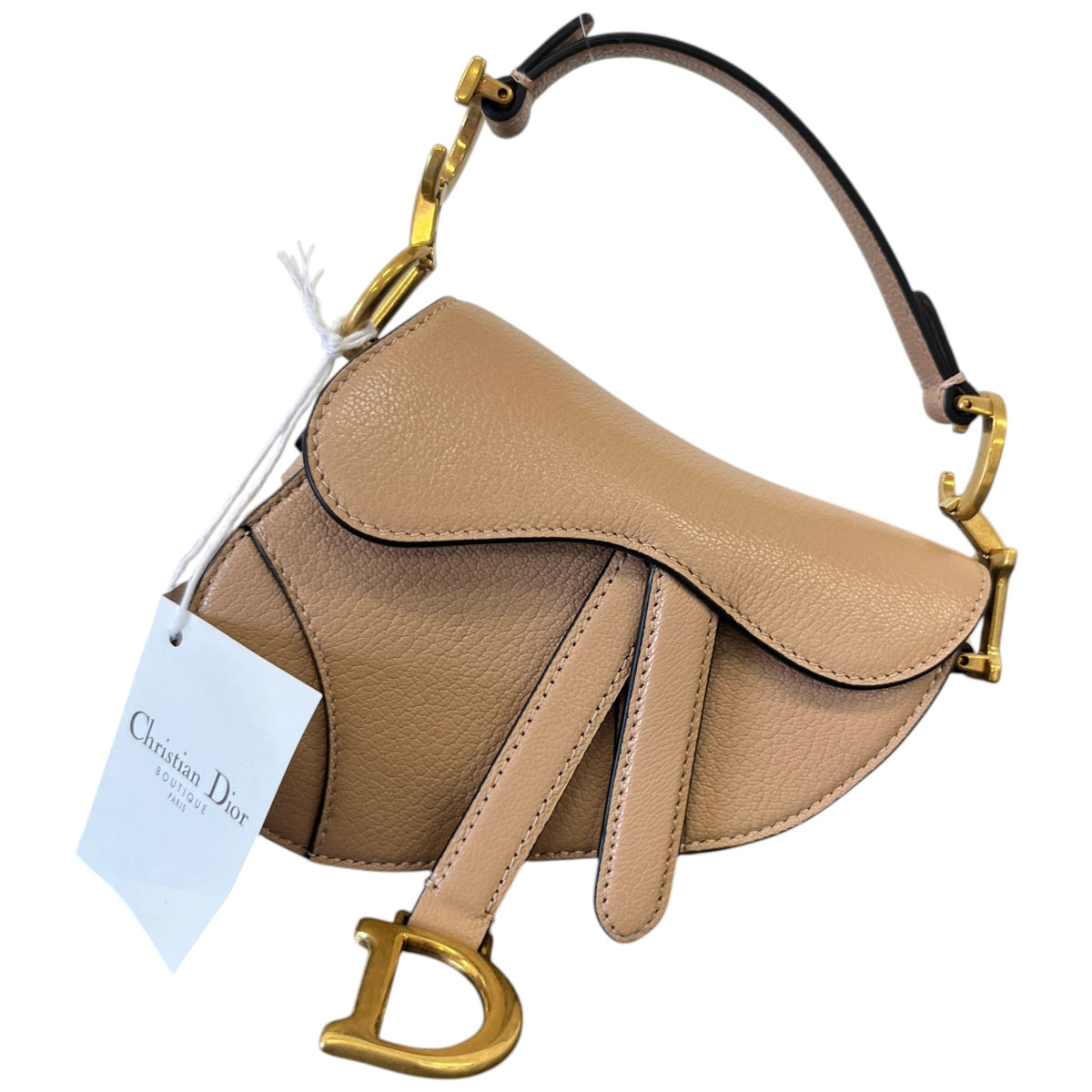Women's Saddle Micro Handbag Brown - Photo 4