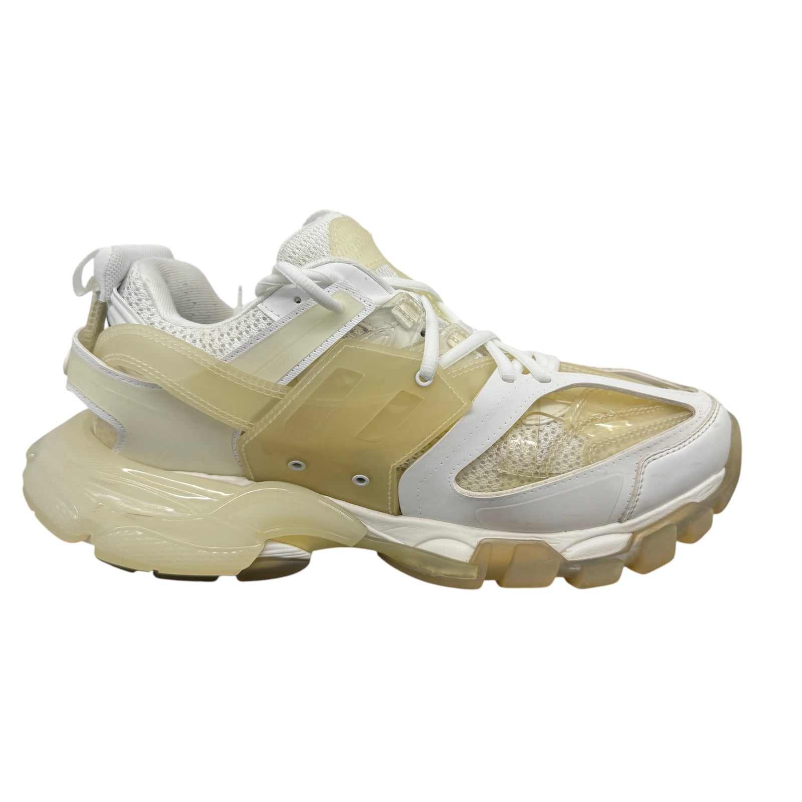 Men's Track Low Trainers White Size EU 42 / UK 8 - Photo 5