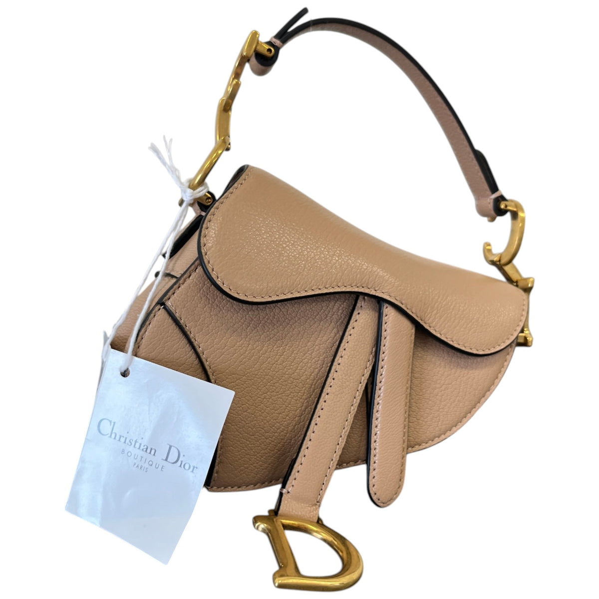 Women's Saddle Micro Handbag Brown - Photo 5