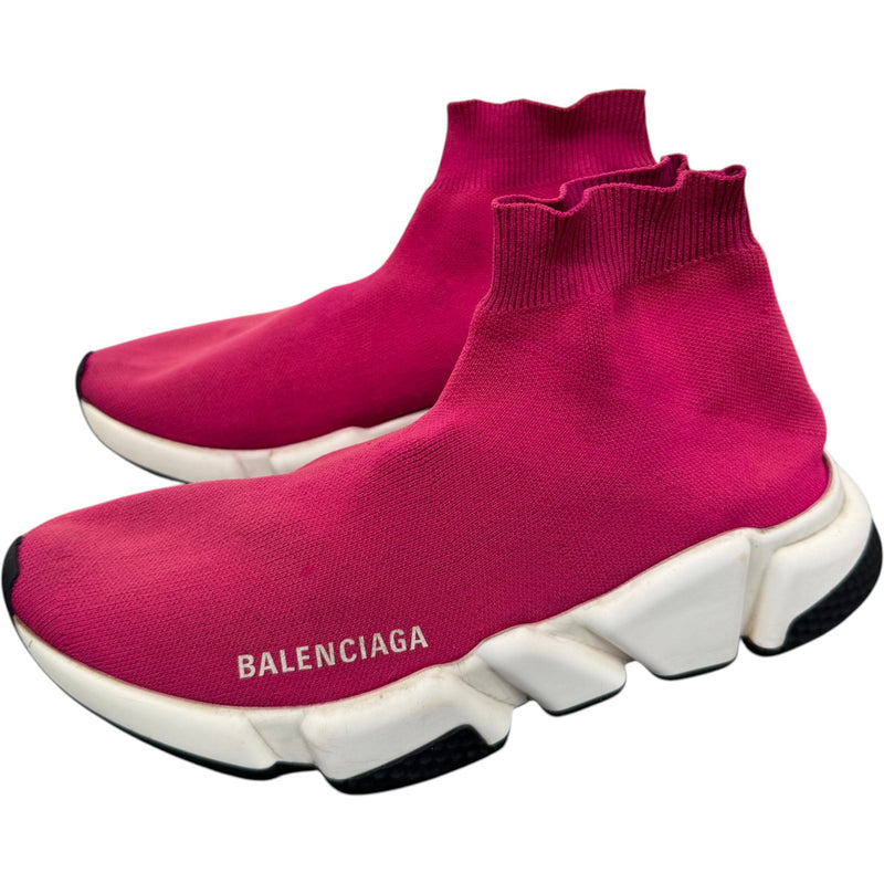 Women's Speed Sock High Trainers Pink Size UK 5 / EU 38