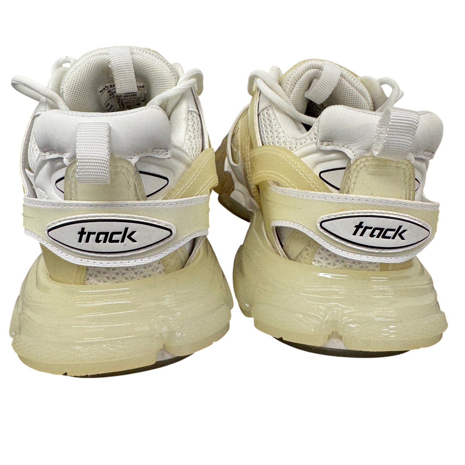 Men's Track Low Trainers White Size EU 42 / UK 8 - Photo 8