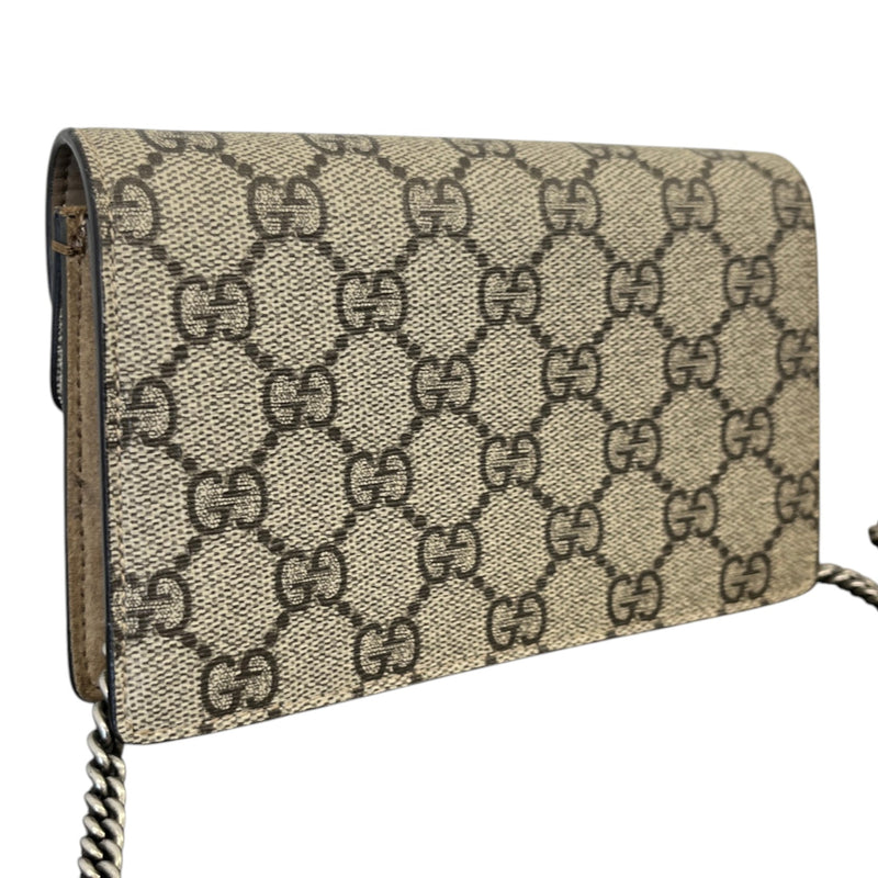 Women's GG Supreme Dionysus Super Mini Crossbody Bag Beige