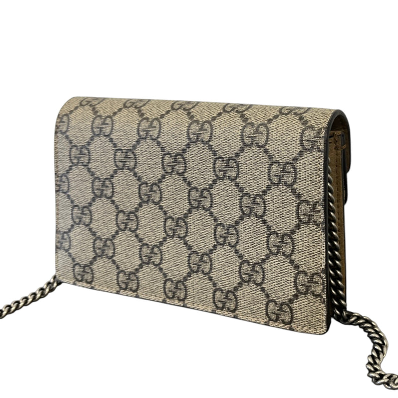 Women's GG Supreme Dionysus Super Mini Crossbody Bag Beige