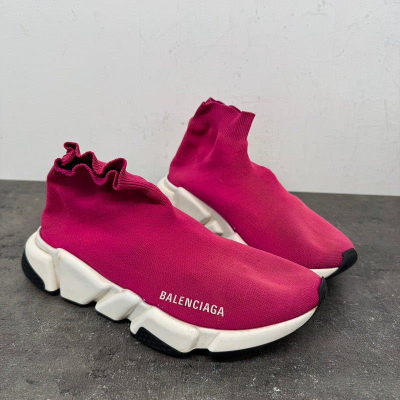 Women's Speed Sock High Trainers Pink Size UK 5 / EU 38