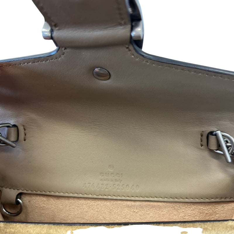 Women's GG Supreme Dionysus Super Mini Crossbody Bag Beige
