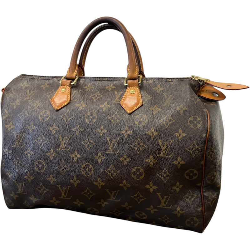 Women's Monogram Speedy 35 Bag Brown