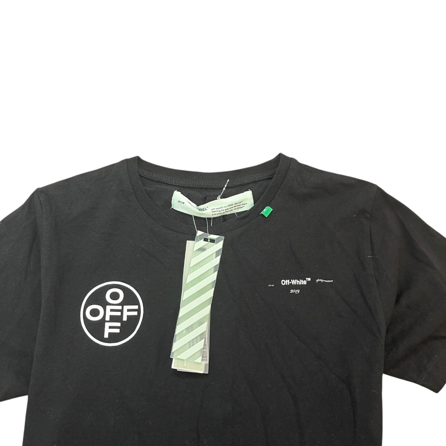 Men's Stencil Arrow T-Shirt Black Size S - Photo 5