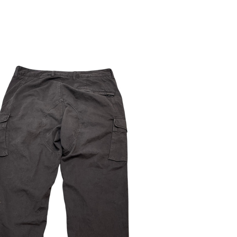 Men's Applique Logo Ghost Cargos Brown Size Waist 32"