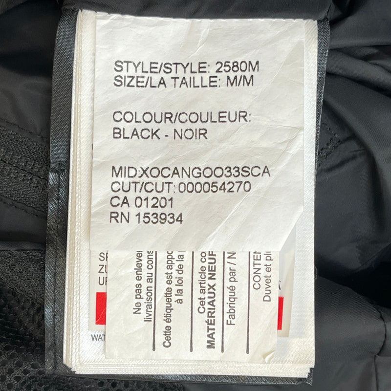 Men's Emory Parka Down Jacket Black Size M