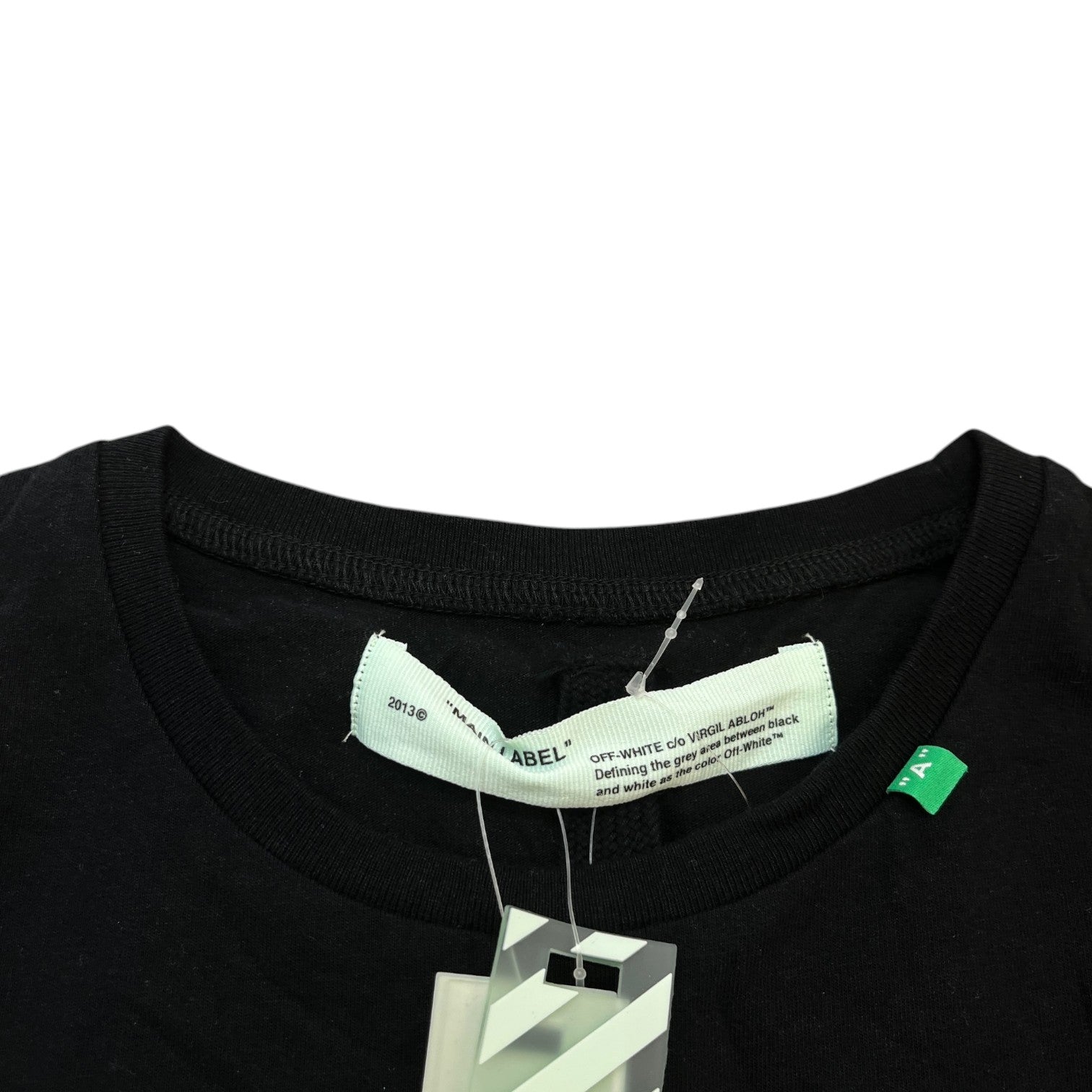 Men's Stencil Arrow T-Shirt Black Size S - Photo 6