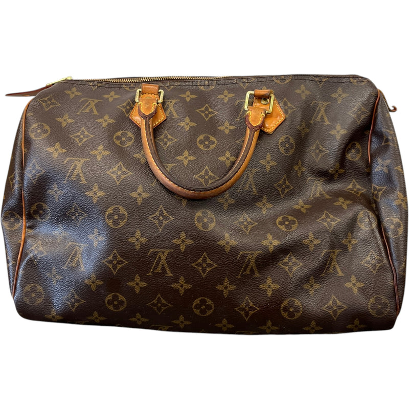 Women's Monogram Speedy 35 Bag Brown