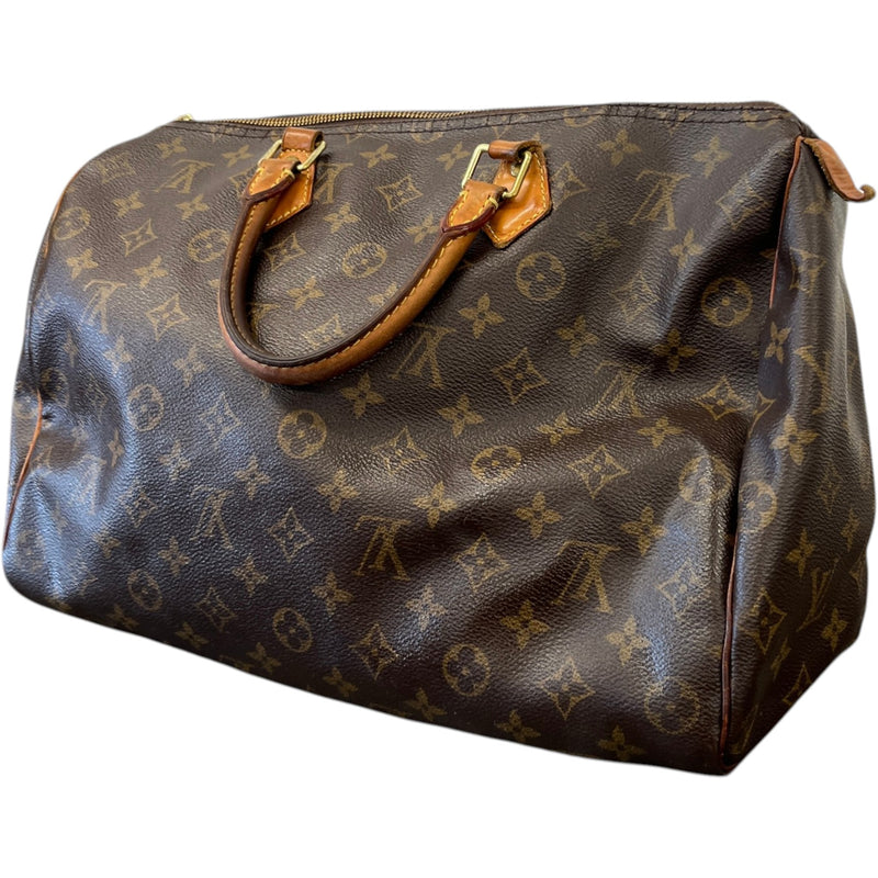 Women's Monogram Speedy 35 Bag Brown