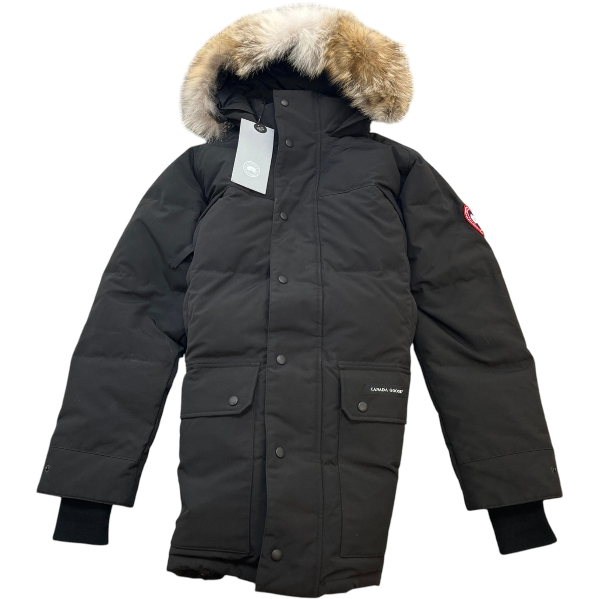 Men's Emory Parka Down Jacket Black Size M - Photo 1