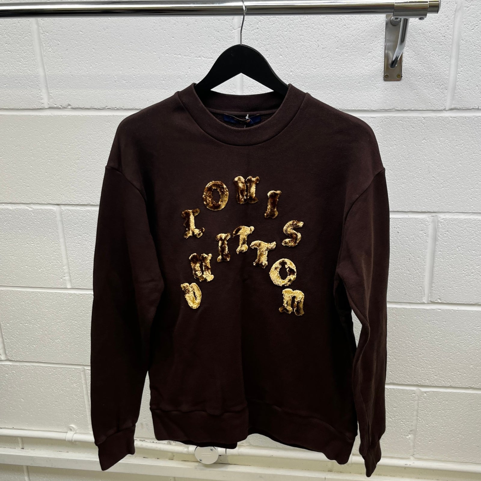 Men's Tuffetage Sweatshirt Brown Size M - Photo 9