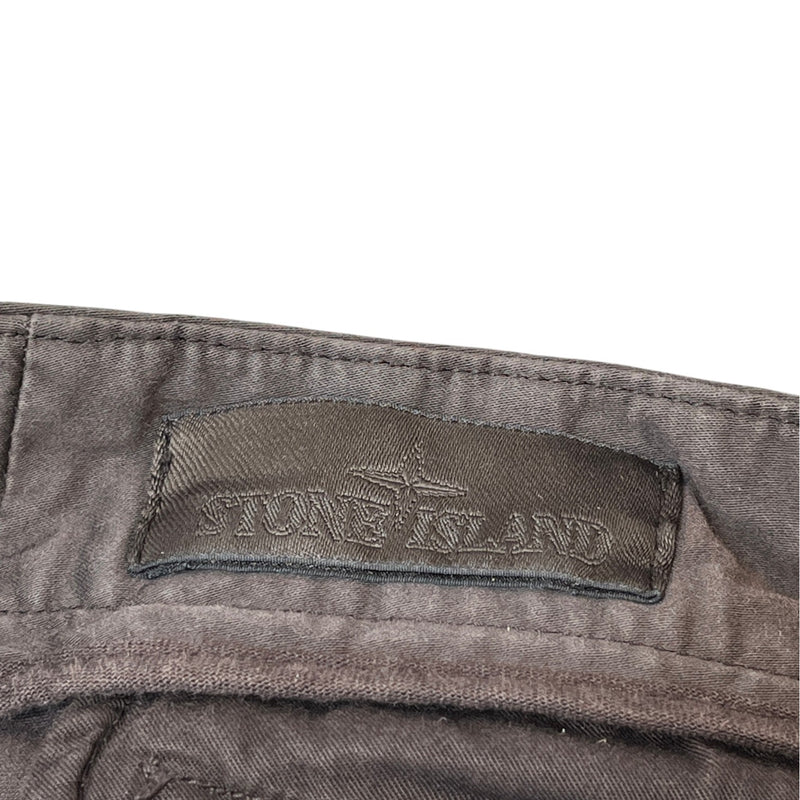 Men's Applique Logo Ghost Cargos Brown Size Waist 32"