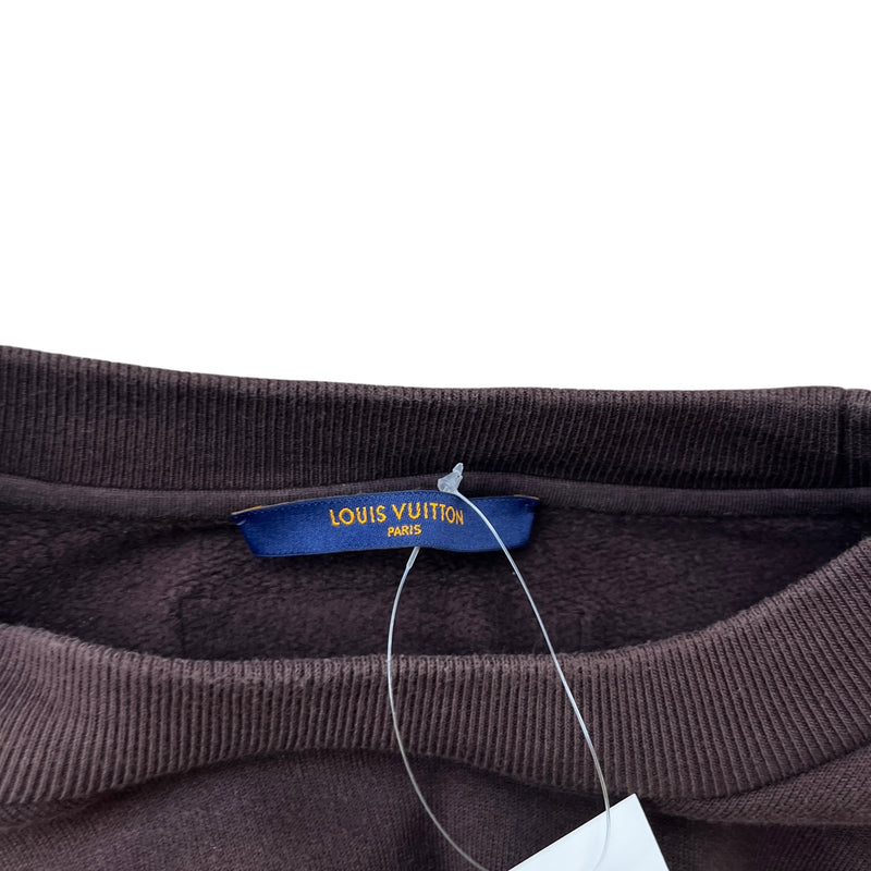 Men's Tuffetage Sweatshirt Brown Size M