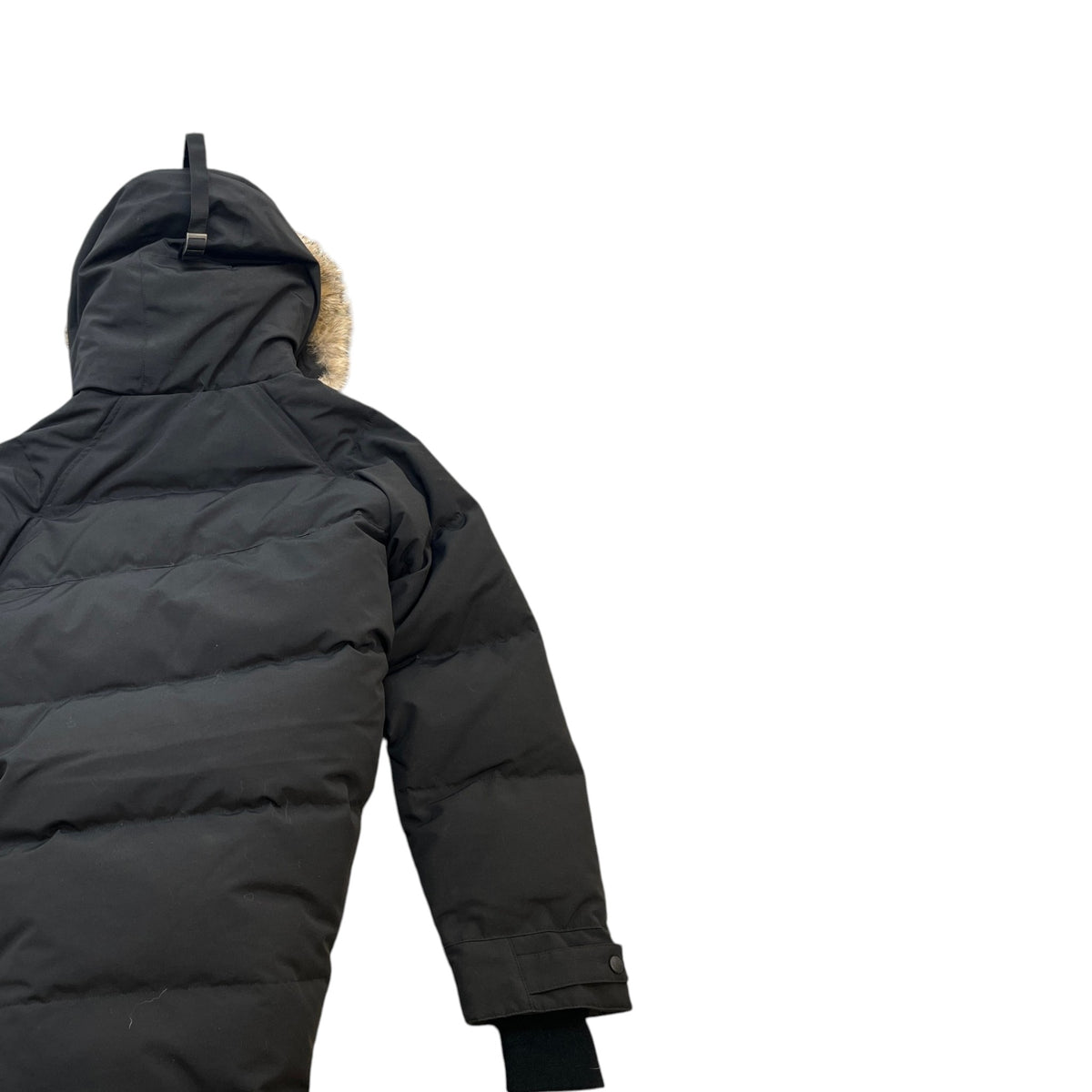 Men's Emory Parka Down Jacket Black Size M - Photo 4