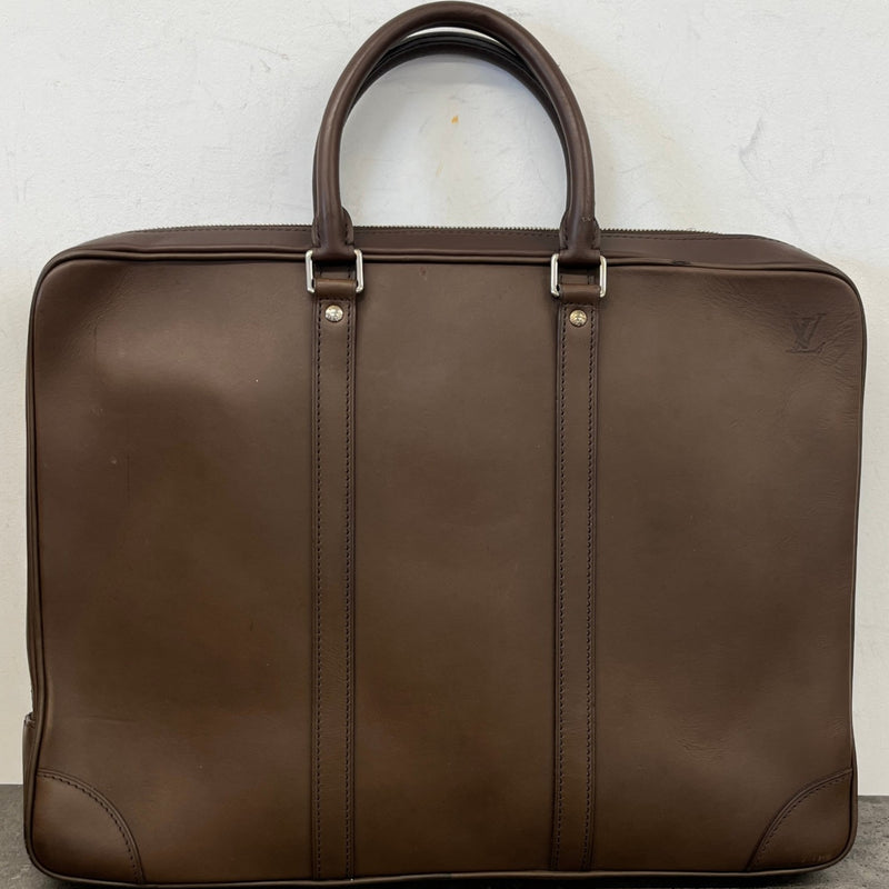 Men's Lv Porte-Documents Voyage Bag Brown
