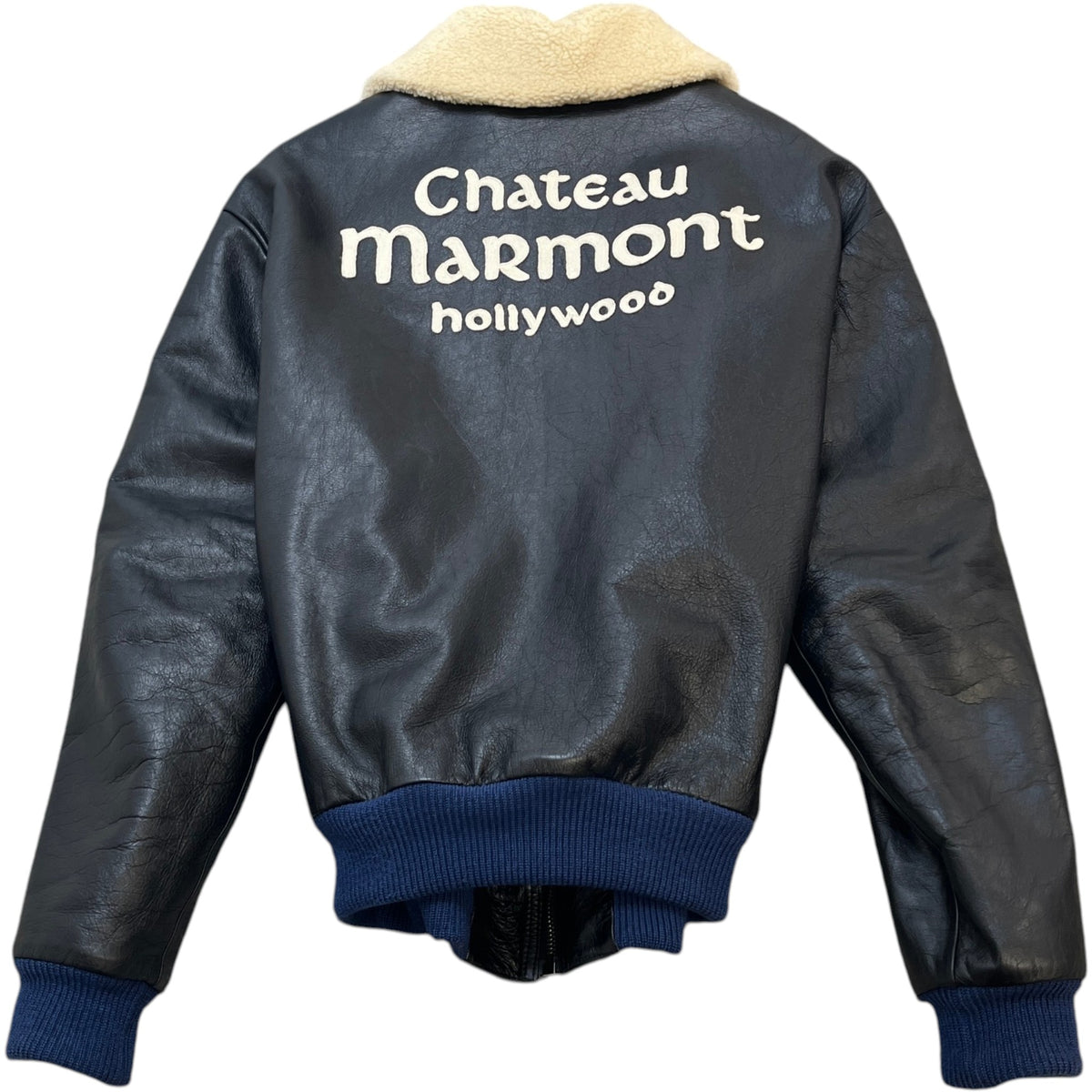 Men's Aviator Chateau Marmont Jacket Black Size S - Photo 2
