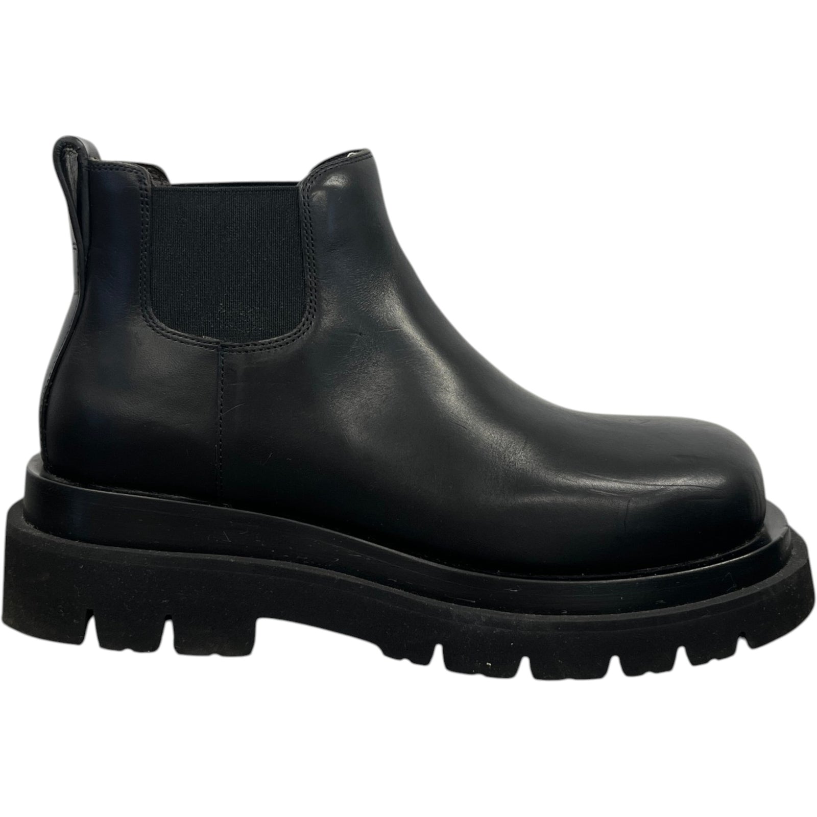 Women's Lug Chelsea Ankle Boots Black Size EU 37.5 / UK 4.5 - Photo 1