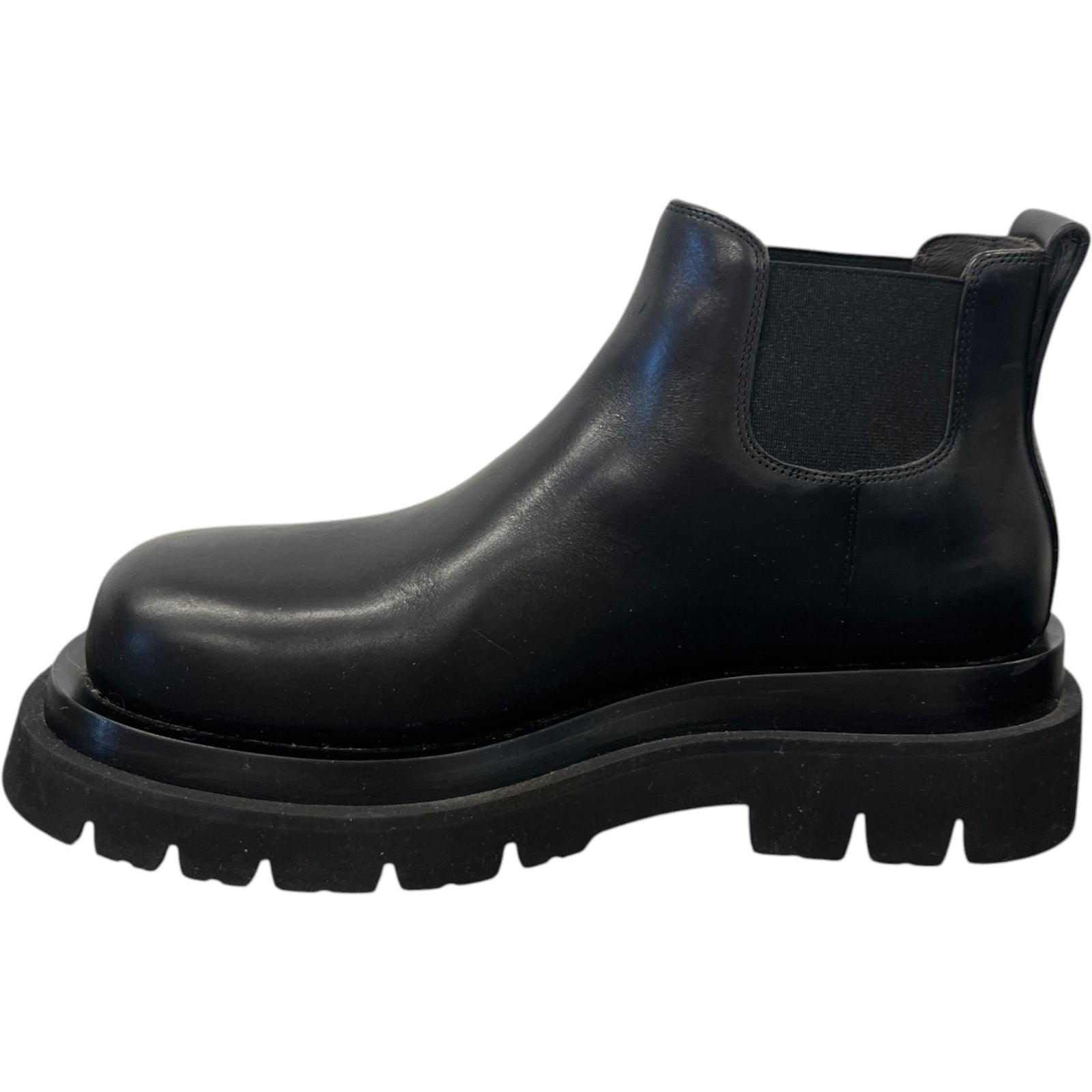 Women's Lug Chelsea Ankle Boots Black Size EU 37.5 / UK 4.5 - Photo 2