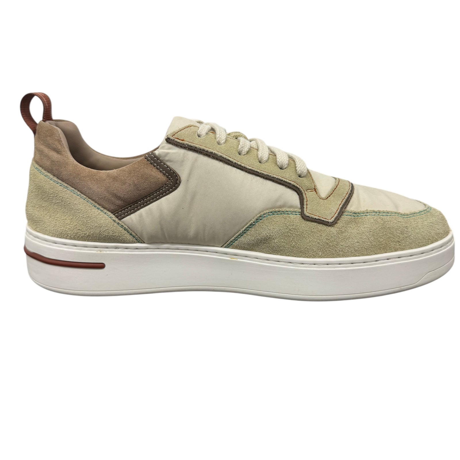 Men's Newport Walk Low Trainers Beige Size EU 41 / UK 7 - Photo 5