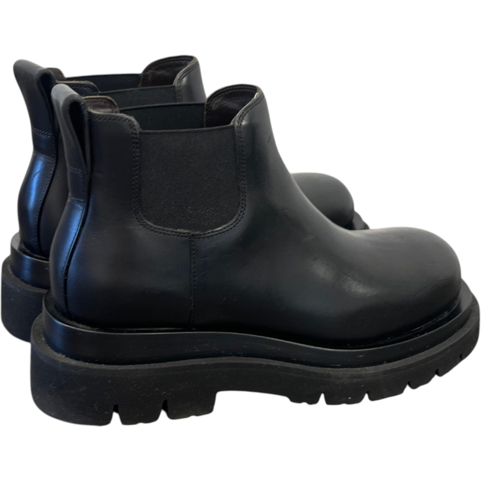 Women's Lug Chelsea Ankle Boots Black Size EU 37.5 / UK 4.5 - Photo 8