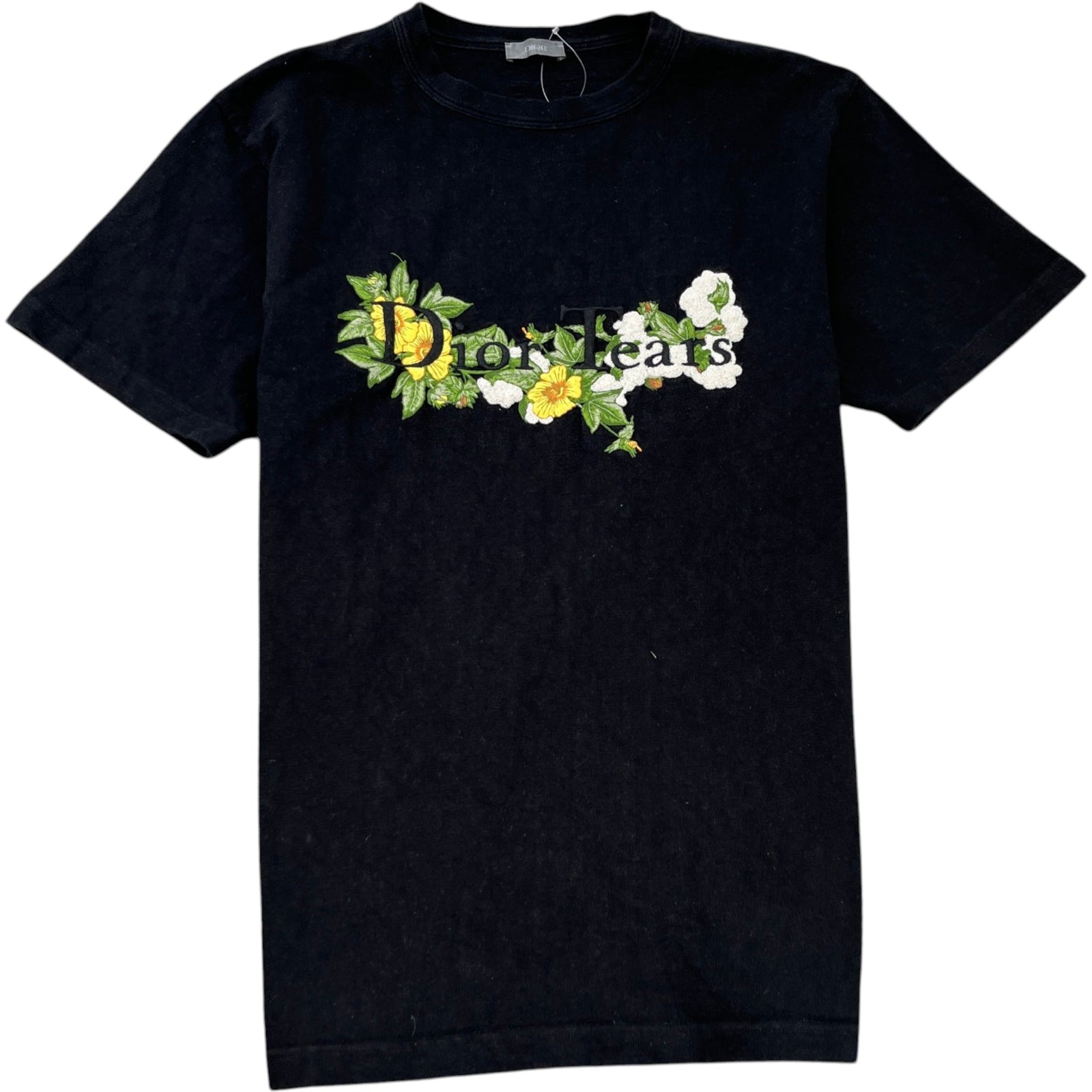 Men's X Denim Tears Logo Print T-Shirt Black Size M - Photo 1